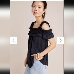 Anthropologie Finn Open-Shoulder Top
